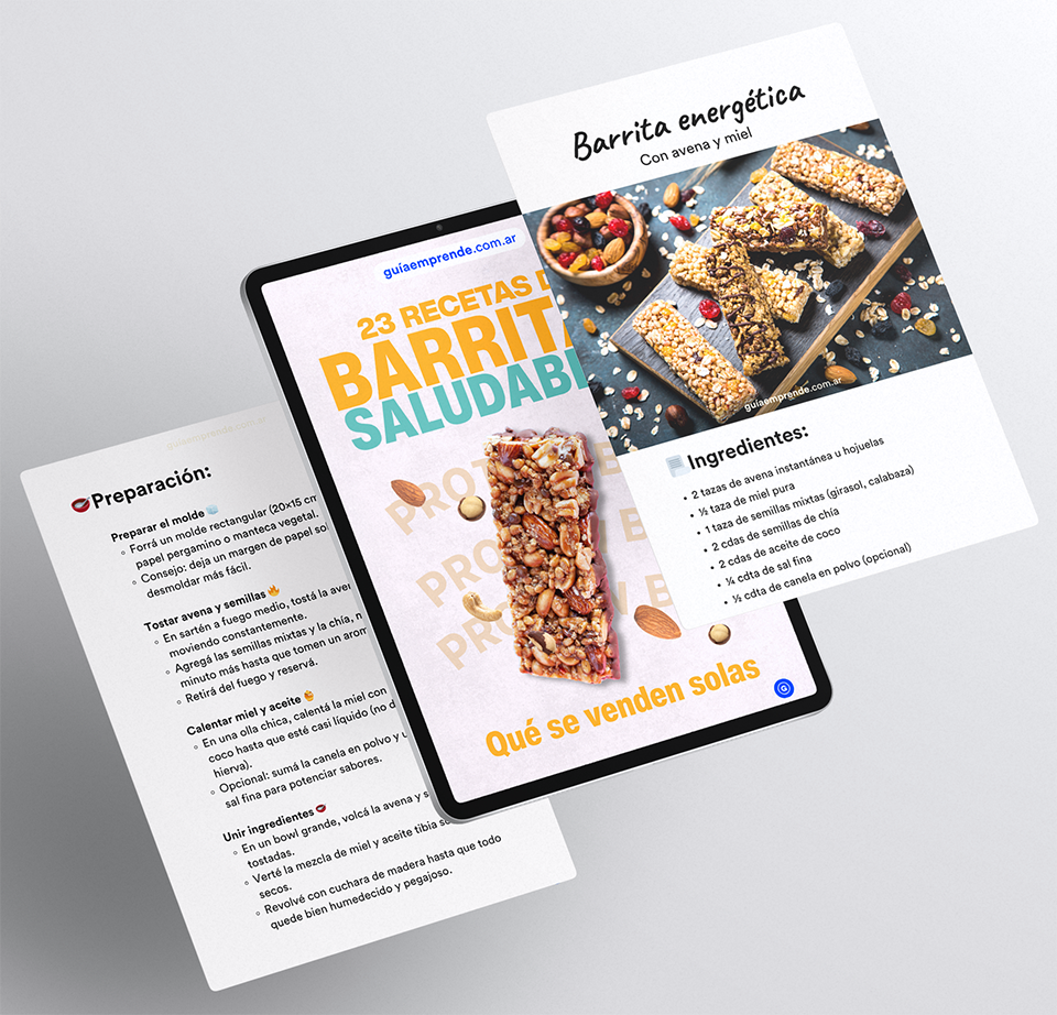 Recetario de Barritas Saludables
